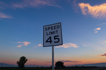 Speed Limit Sign