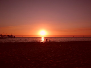 Adelaide Sonnenuntergang