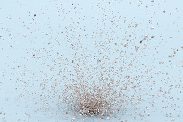 Abstract 3d rendering of geometric shapes. Composition with cubes. Modern background design for poster, cover, branding, banner, placard.