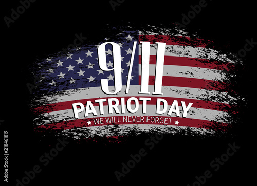 "Patriot day. We will never forget. 9/11 memorial day ...