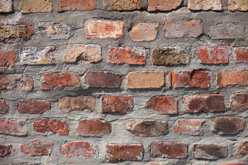 texture of stone. bricks of a random