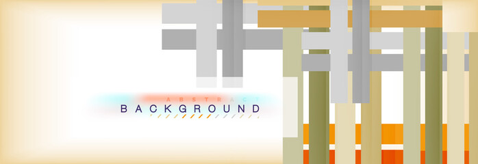 Line abstract background, vector modern template