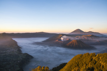  Mount. Bromo in wonderful morning, East Java, Indonesia
