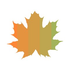 Vector autumn leaves icon