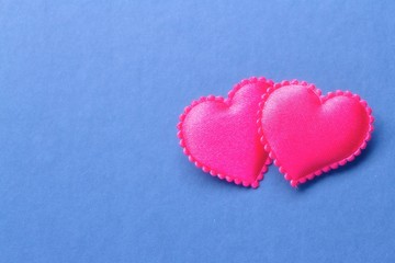 Red heart on black background pastel style