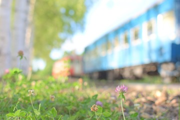 道の駅あいおいにある電車