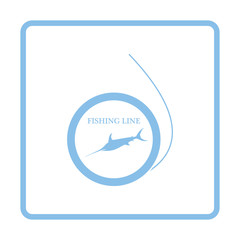 Icon of fishing line