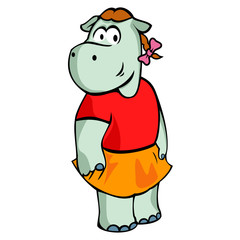Hippo Girl