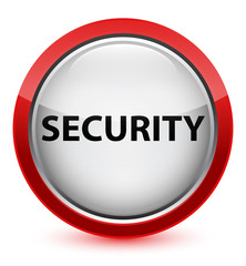 Security crystal red round button