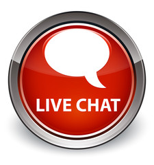 Live chat optimum red round button