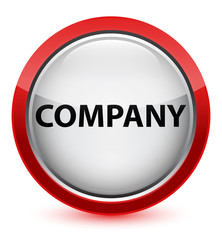 Company crystal red round button