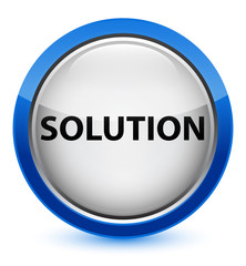 Solution crystal blue round button