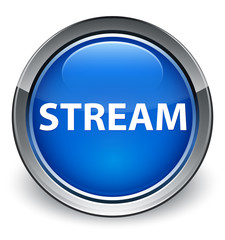 Stream optimum blue round button