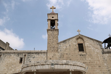 Obraz premium St Gabriels Greek Orthodox Church of the Annunciation, Nazareth, Israel