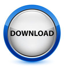 Download crystal blue round button