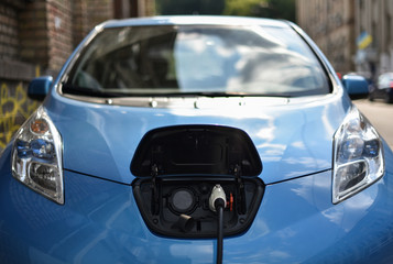 charge socket of electric car