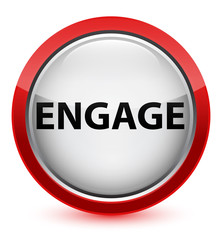 Engage crystal red round button
