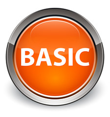 Basic optimum orange round button