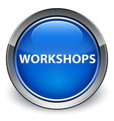 Workshops optimum blue round button