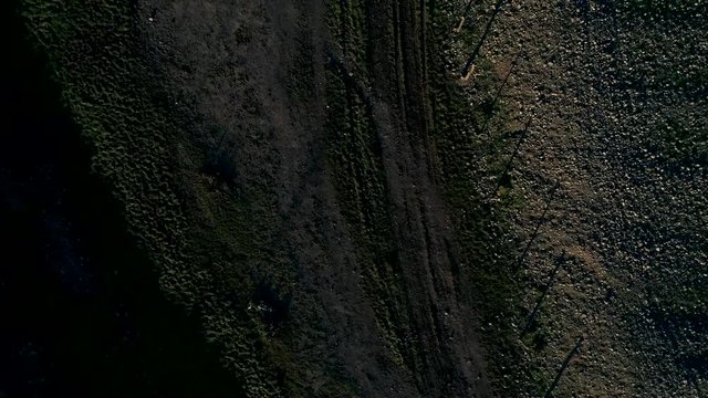 60 fps drone footage of Requegua's river in close to San Vicente Tagua tagua one of the majors agro areas of Chile
