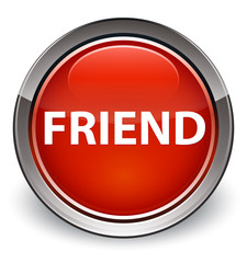 Friend optimum red round button