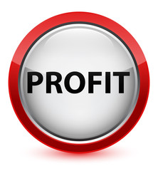 Profit crystal red round button