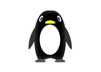 penguin graphic vector / cartoon
