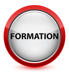 Formation crystal red round button