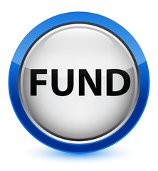 Fund crystal blue round button