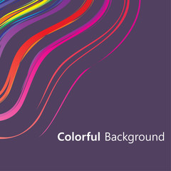 Colorful background abstract design vector creative graphic. Light style gradient business isolated element wallpaper geometric flat. Decoration  rainbow shape backdrop line. Poster concept cover