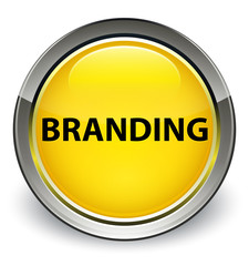 Branding optimum yellow round button