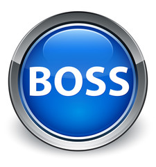 Boss optimum blue round button