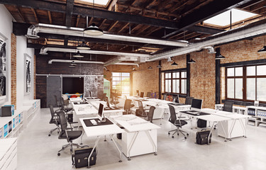 modern loft interior