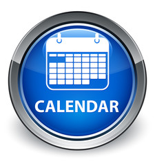 Calendar optimum blue round button