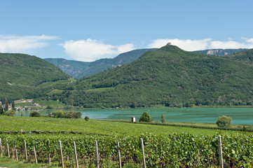 Kalterer See in Südtirol