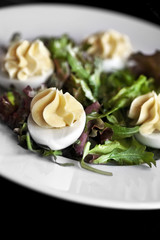 French oeufs mimosa