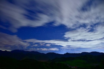 Fototapeta premium 夜の雲〜Cloudy Night 