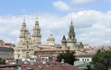 CATEDRAL DE SANTIAGO DE COMPOSTELA EN GALICIA