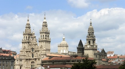 CATEDRAL DE SANTIAGO DE COMPOSTELA EN GALICIA