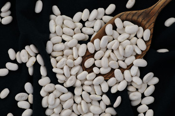 Dried vegetables, white beans