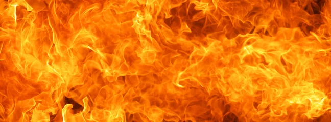 Crédence de cuisine en verre imprimé Flamme abstract blaze fire flame texture for banner background