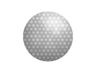 golf ball vector