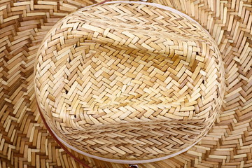 Straw hat, for background.
