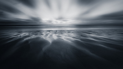 Abstract Sunset, Perran Sands, Cornwall