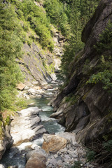 Obraz premium Passerschlucht im Sommer