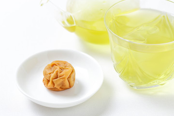 梅干しと緑茶