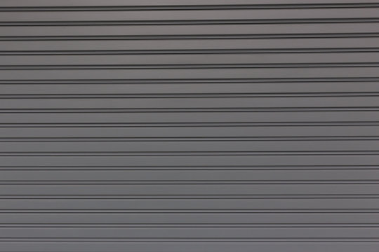 steel rolling shutter background.