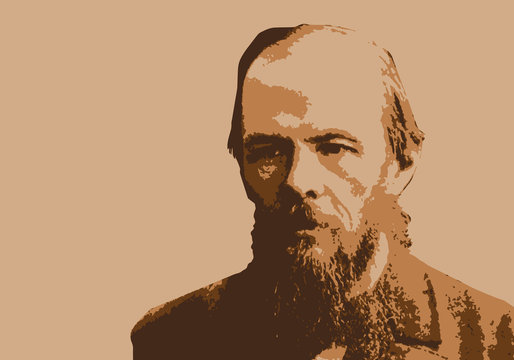 Dostoïevski - portrait - personnage - écrivain - célèbre - historique - romancier - russe - Russie