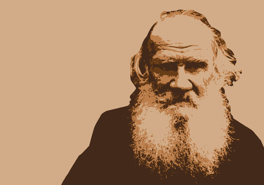 Tolstoï - portrait - personnage - célèbre - écrivain - historique - romancier -  russe - Russie - théâtre