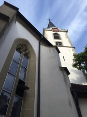 Kirche in der Stadt Wiesloch in Deutschland